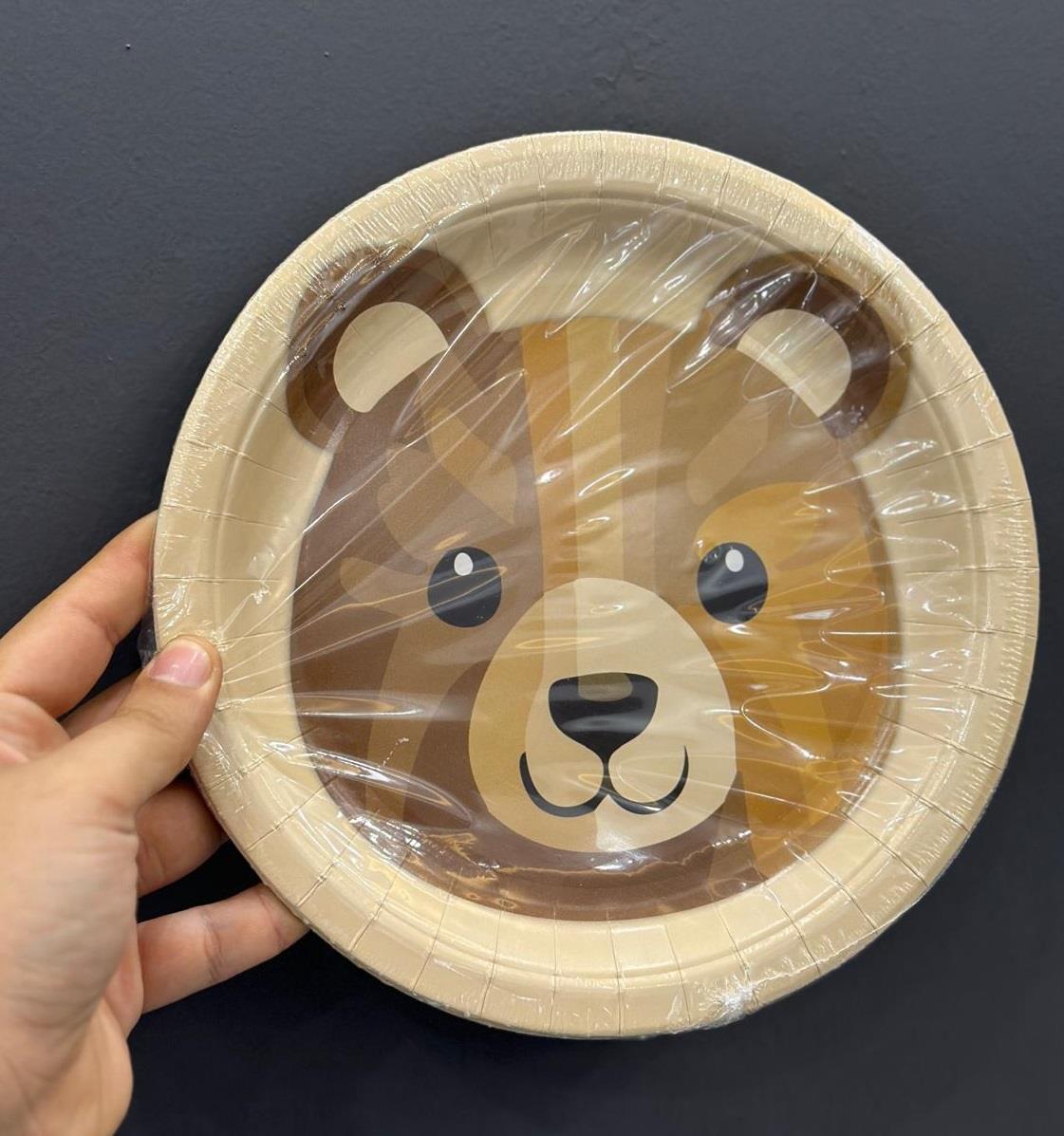 TABAK KARTON AYICIK RETRO KAHVE 8 ADET