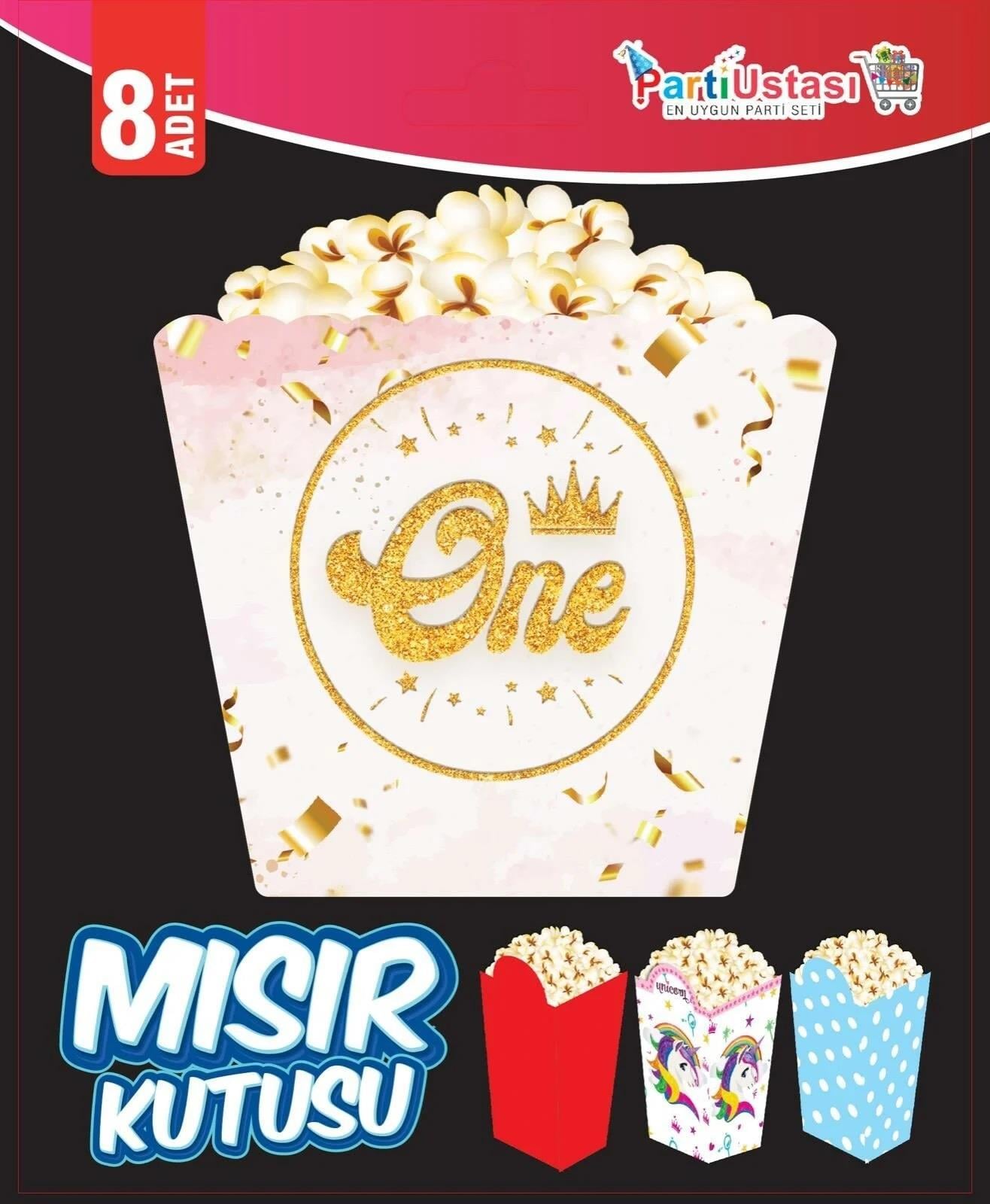 POPCORN KUTU ONE 8 ADET