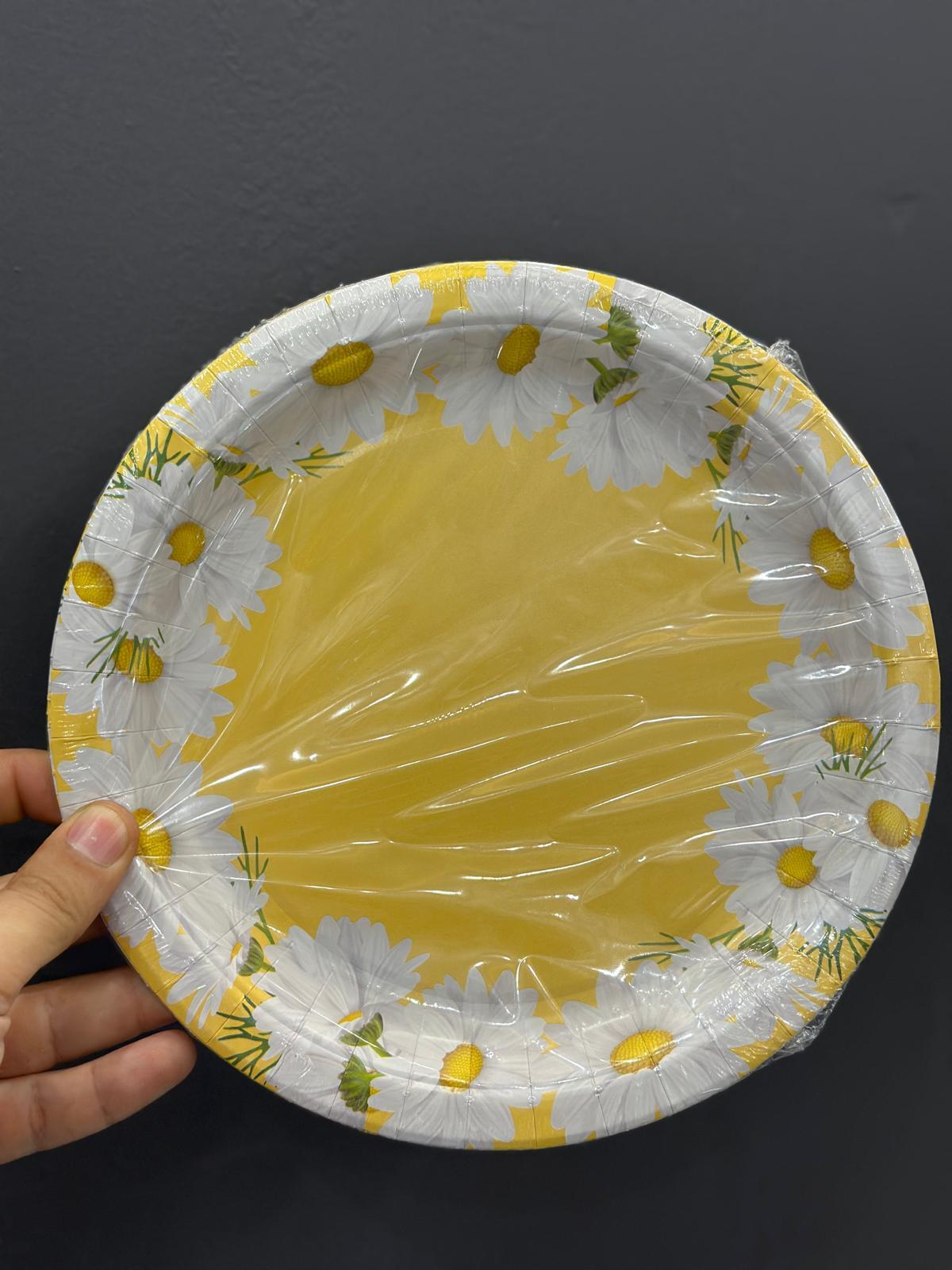 TABAK KARTON PAPATYA TEMALI 8 ADET