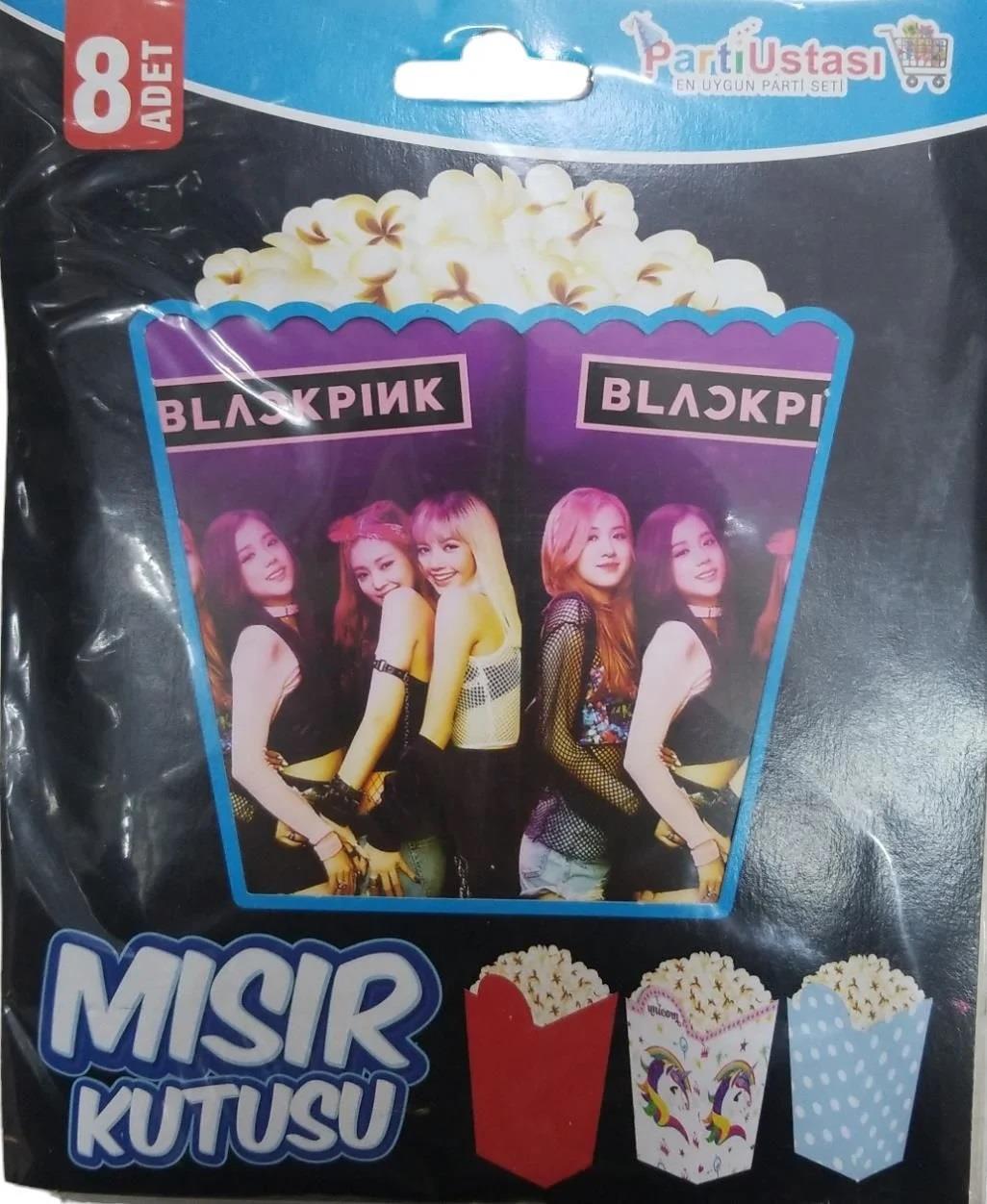 POPCORN KUTU BLACKPINK 8 ADET