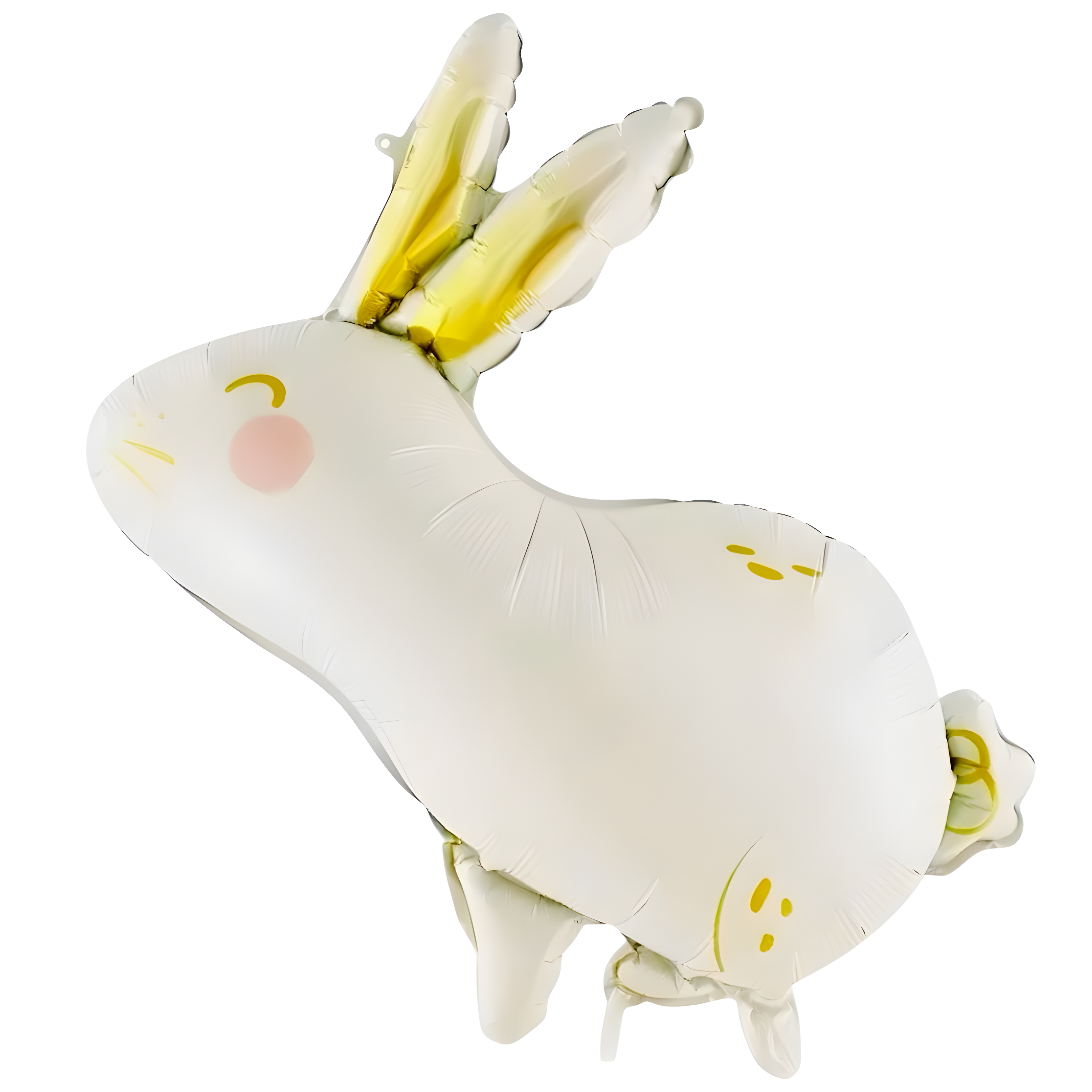 AYASKLI BEYAZ TAVŞAN FOLYO BALON 80X55 CM 5186