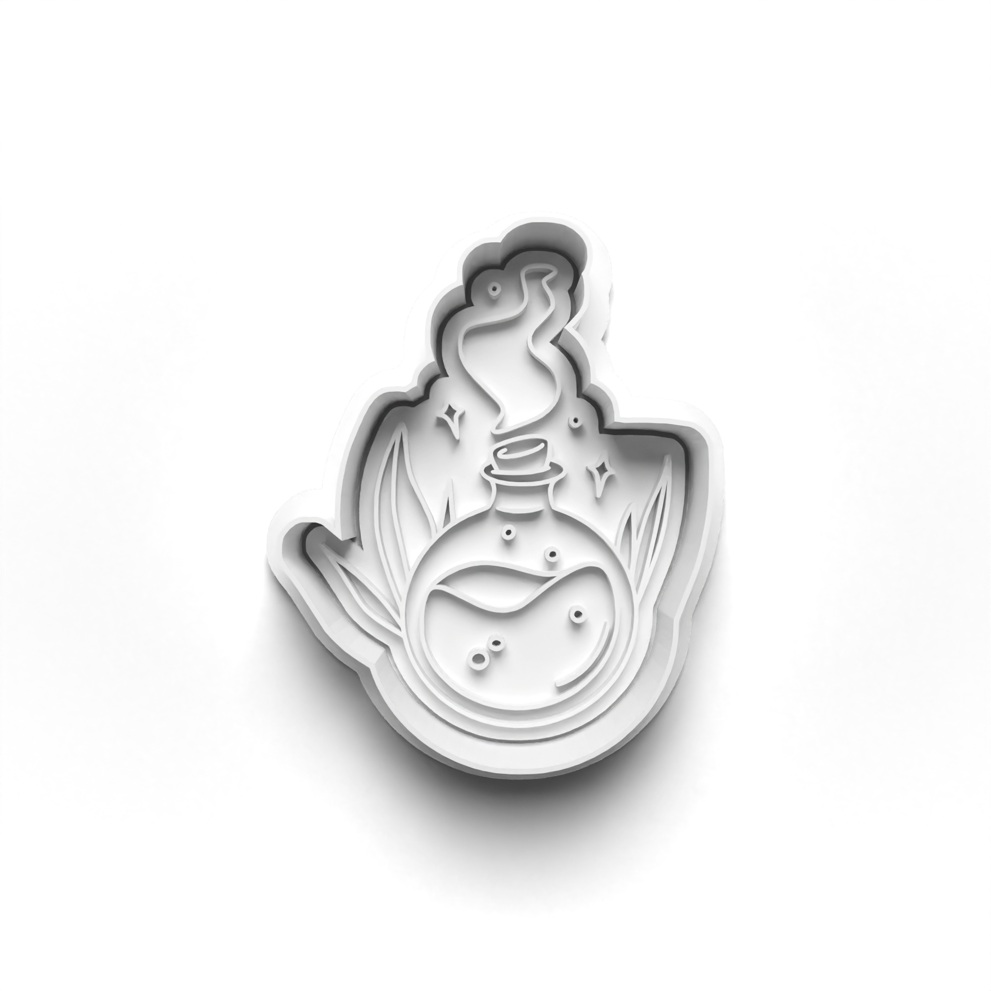 HALLOWEEN CADI WITCH KURABİYE KALIBI KESİCİ VE DAMGASI 3D-0079_2