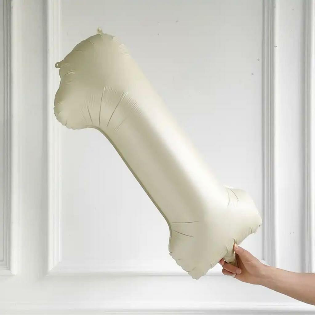 1 KREM 34 INCH FOLYO BALON