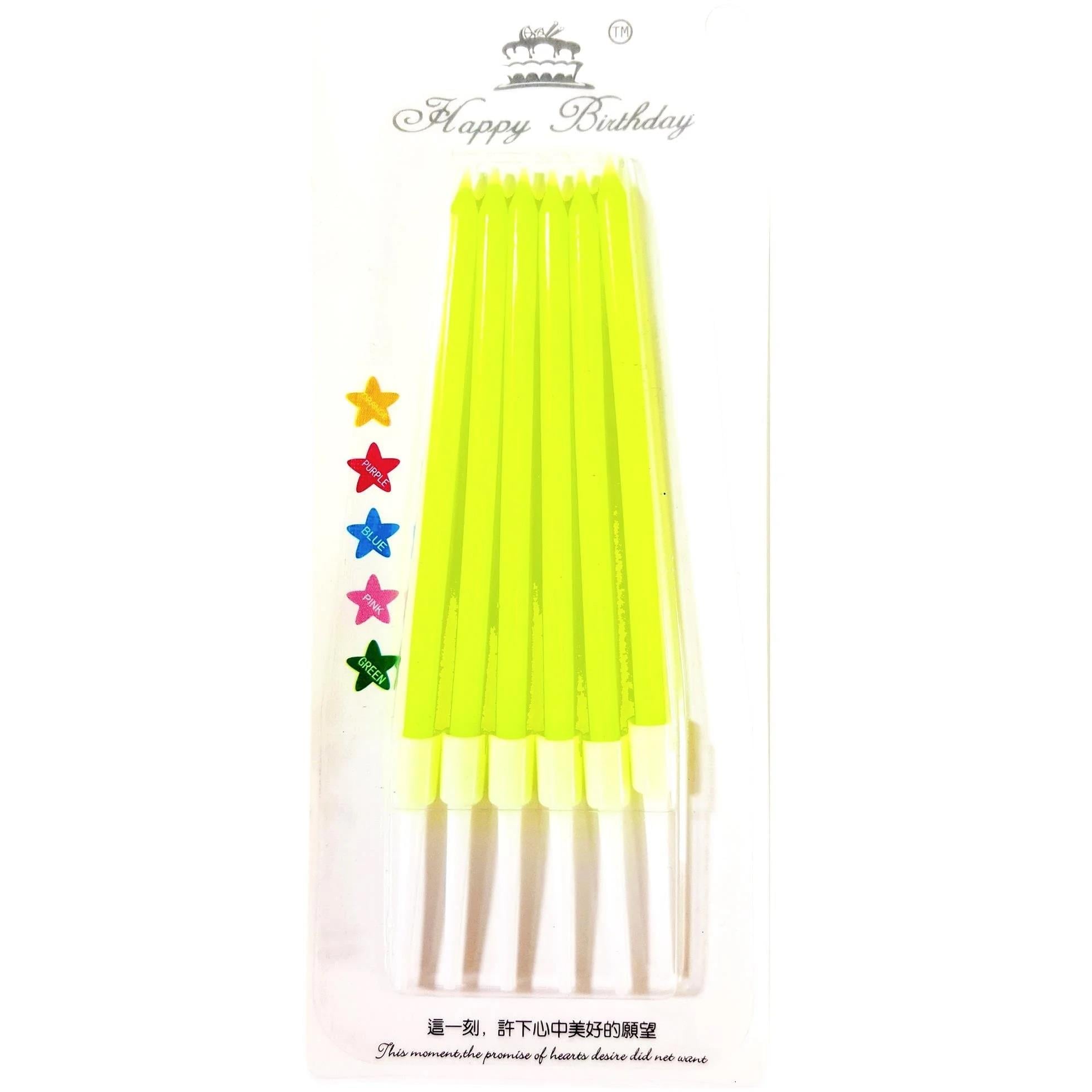 FOSFOR SARI MUM 13 CM 6 ADET ÇN-832