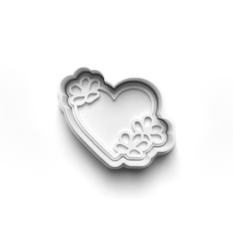 HEARTS KURABİYE KALIBI KESİCİ VE DAMGASI 3D-0260_4