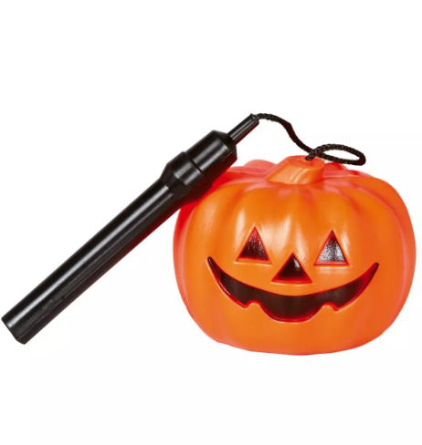 HALLOWEEN ÇUBUKLU IŞIKLI 10 CM BALKABAĞI BRS-1332
