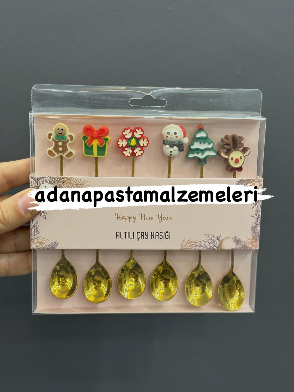 THN76622 ALTILI ÇAY KASIGI * YENI YIL YILBAŞI