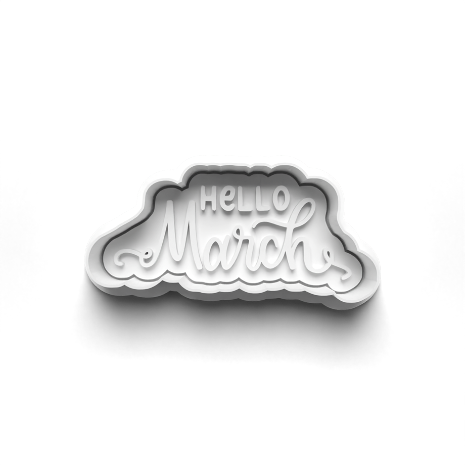 AYLAR KURABİYE KALIBI KESİCİ VE DAMGASI 3D-0538_3