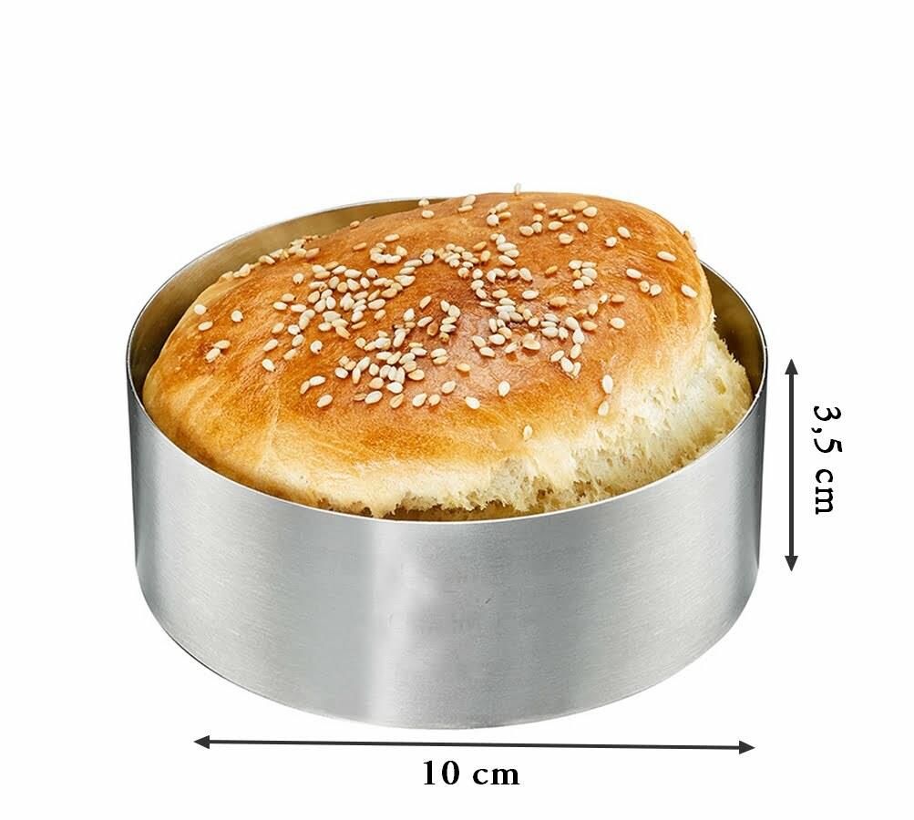ÇEMBER BURGER EKMEK 10 CM H:3