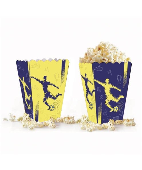 POPCORN KUTU SARI LACİVERT TARAFTAR 8 ADET BRS