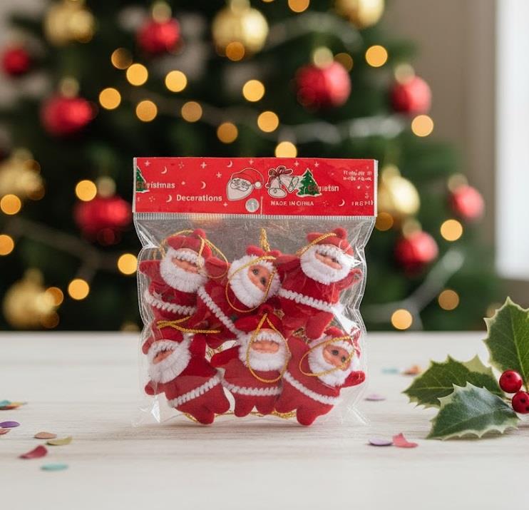 ERT-YIL-25204 YILBAŞI NOEL BABA 6 ADET