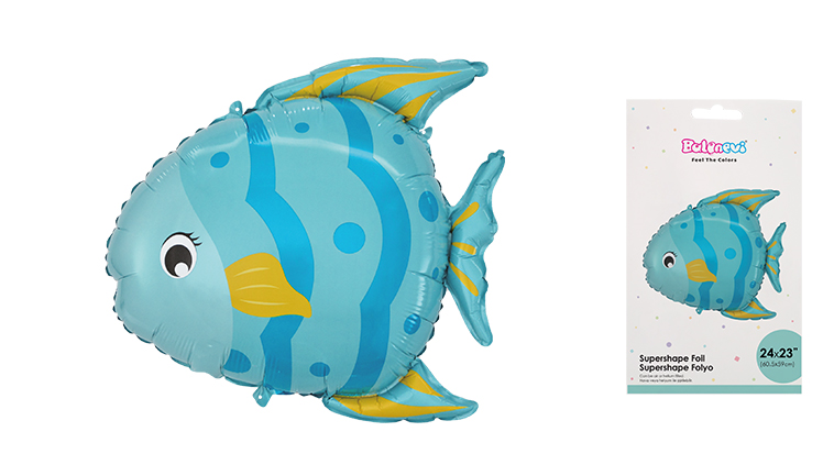 SUPERSHAPE FOLYO - BALIK (60.5X59) PAKETLİ BALONEVİ