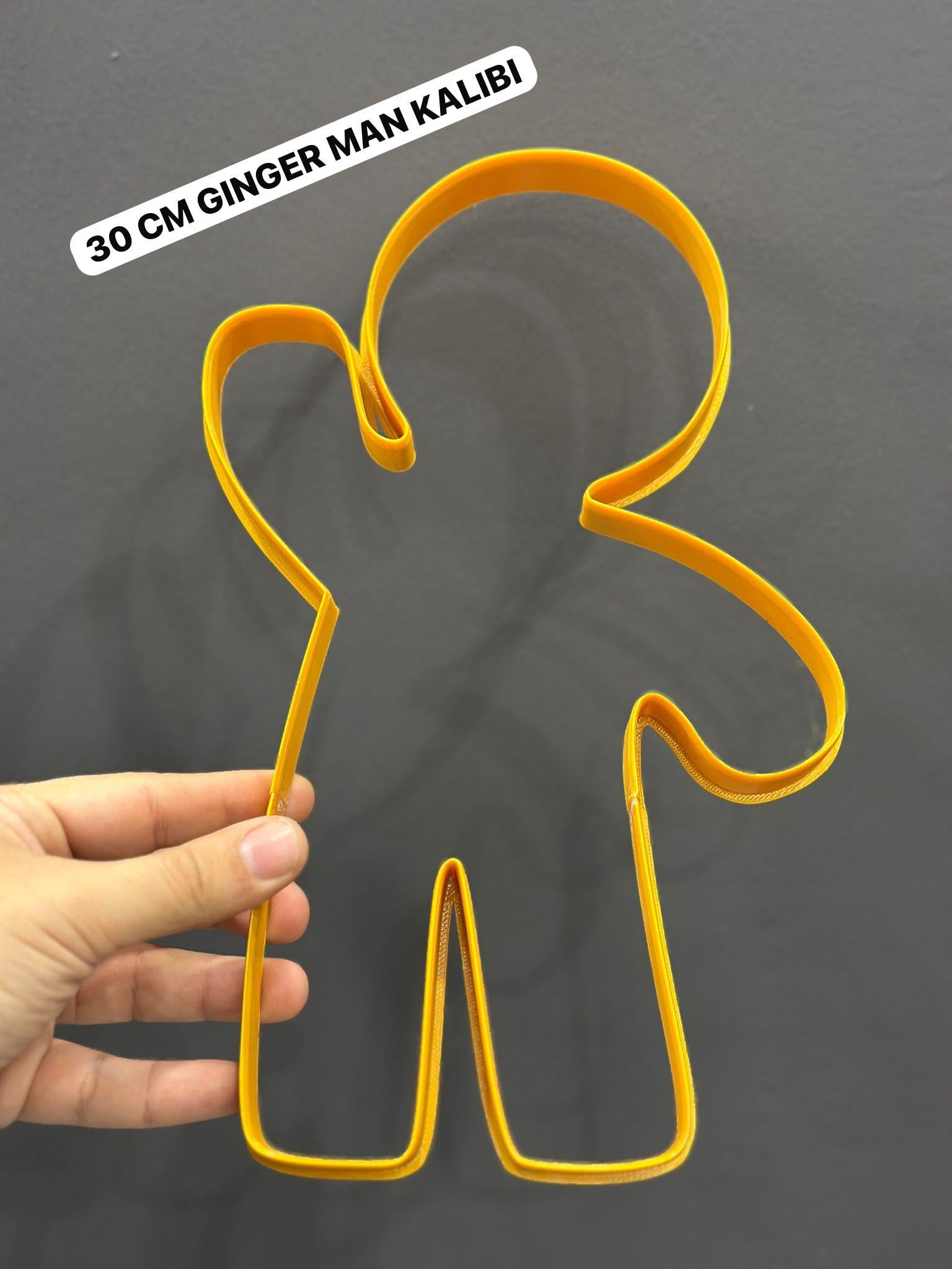 DEV GINGER 30CM KURABİYE KALIBI 