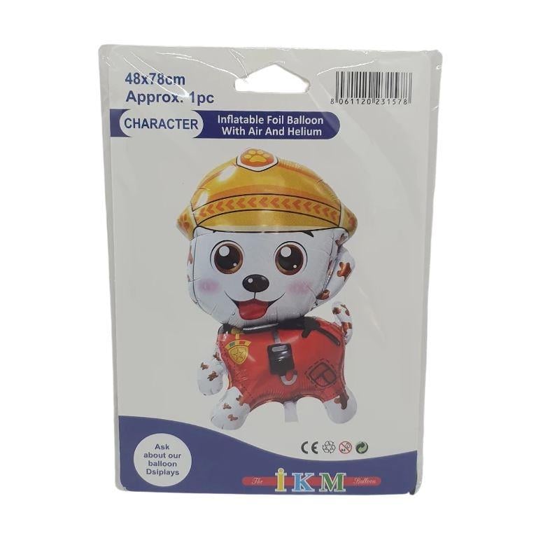 İTFAİYE KÖPEK FOLYO BALON 48X78