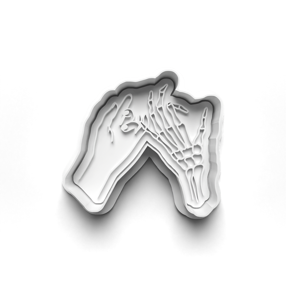 CADILAR HALLOWEEN BAYRAMI ELLERİ KURABİYE KALIBI KESİCİ VE DAMGASI 3D-0446_1