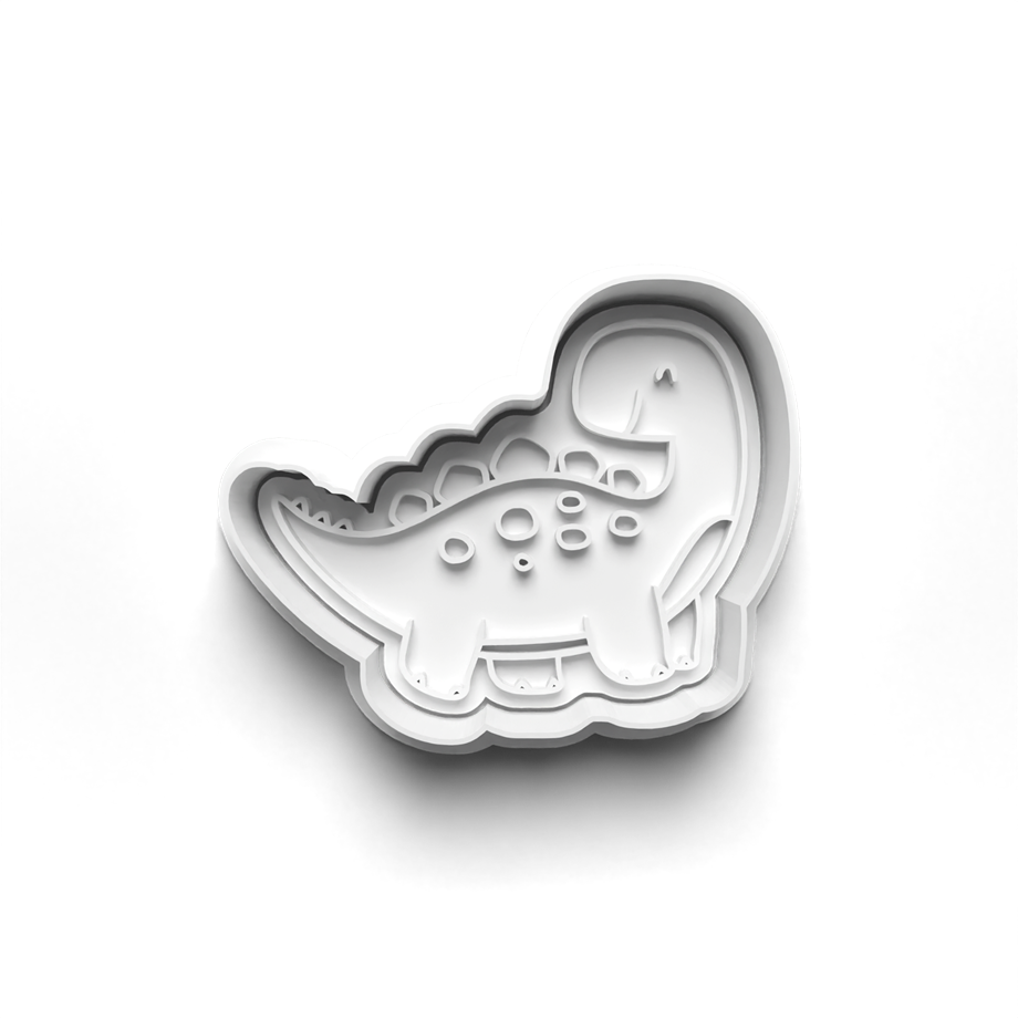 DINOZORLAR KURABİYE KALIBI KESİCİ VE DAMGASI 3D-0238_2
