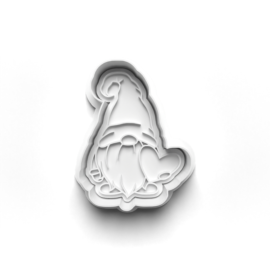 SEVGİLİLER GÜNÜ GNOMES KURABİYE KALIBI KESİCİ VE DAMGASI 3D-0272_4