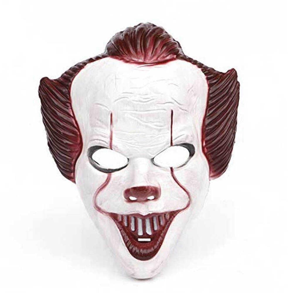 HALLOWEEN PALYAÇO SAÇLI MASKE ORC-HLW-24330/MSK






