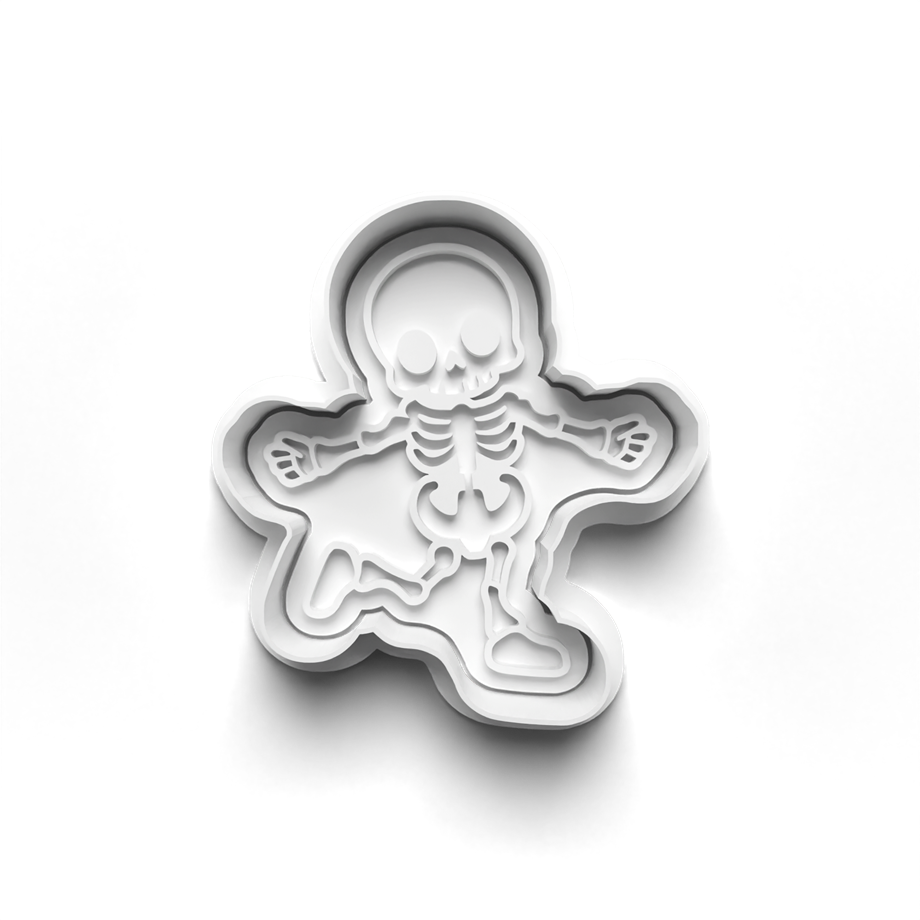 CADILAR HALLOWEEN BAYRAMI İSKELET KURABİYE KALIBI KESİCİ VE DAMGASI 3D-0693_2
