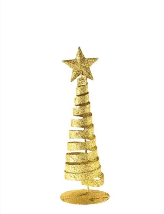YILBAŞI MASA ÜSTÜ ÇAM AĞACI KALIN TEL 17 CM BRS-1529