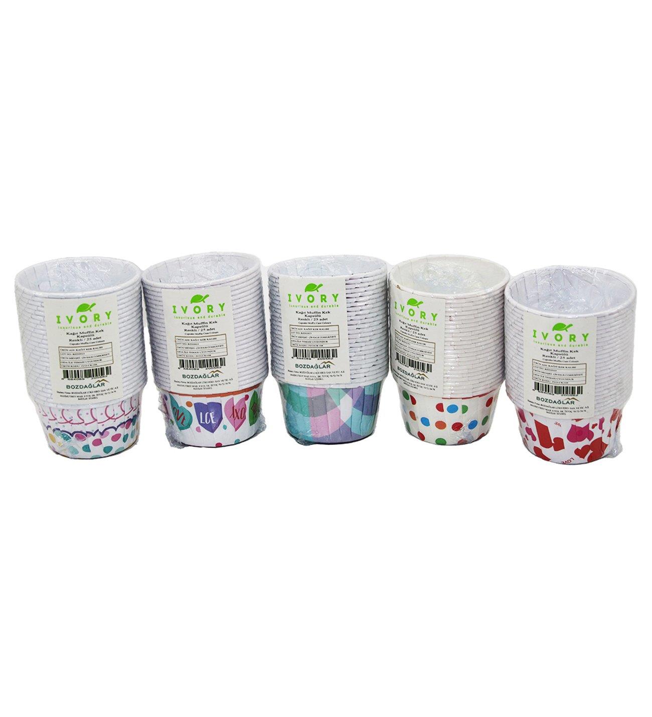 KAPSÜL 48*34 KARIŞIK RENK 25 ADET IVO-CK104