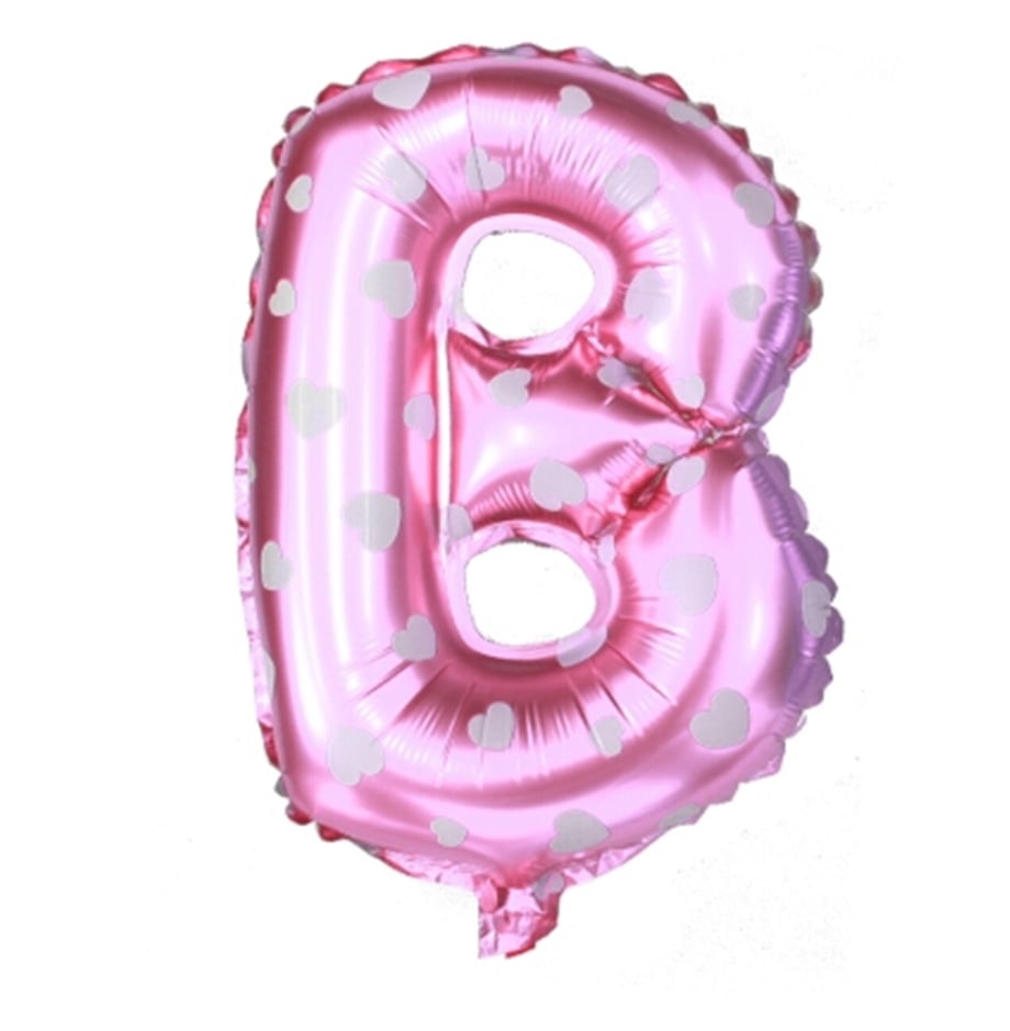 B PEMBE 16 İNCH FOLYO BALON