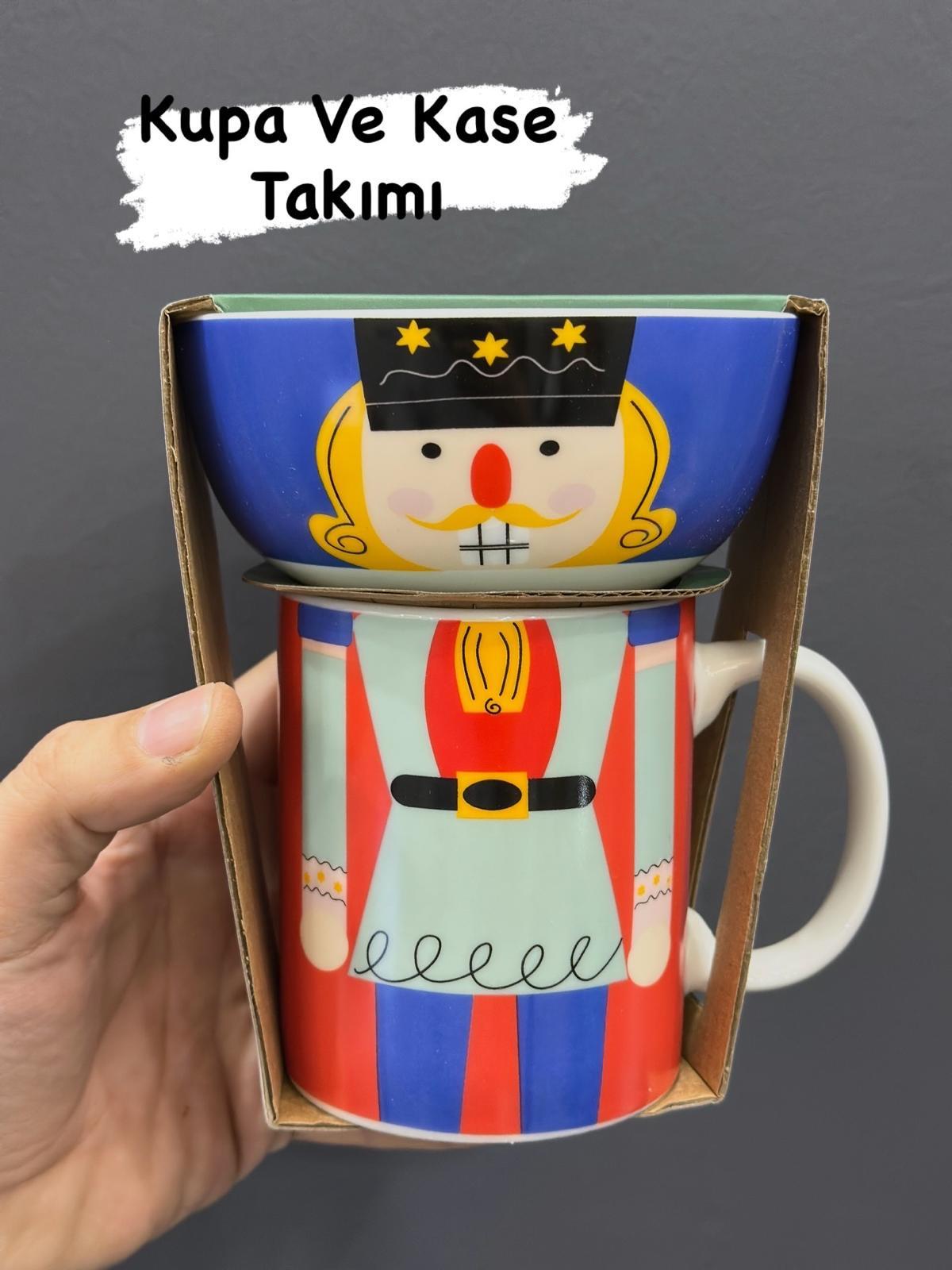 THN12001 PORSELEN KUPA-KASE SETI