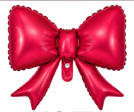 SATEN KURDALE KIRMIZI 55 X 45 CM FOLYO BALON CARNAVAL