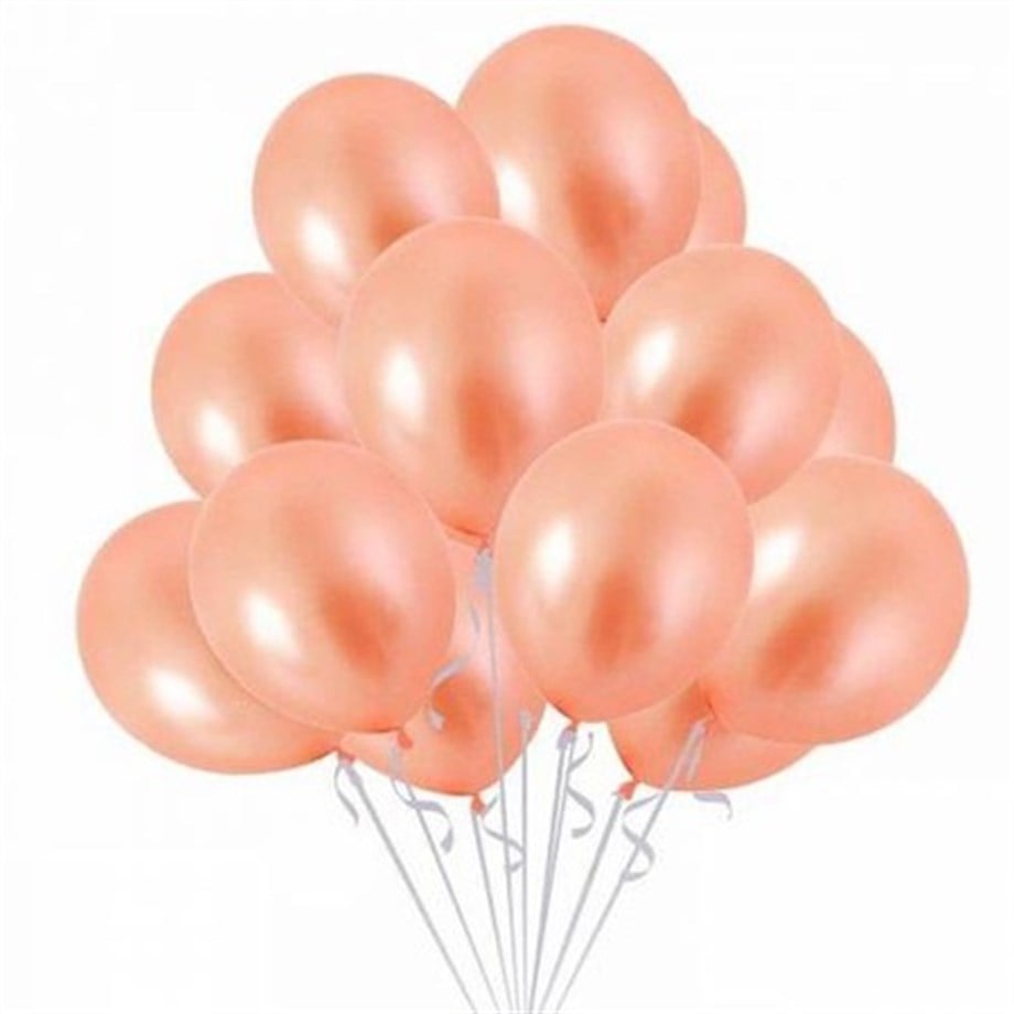 BALON METALİK ROSE GOLD (10 ADET)