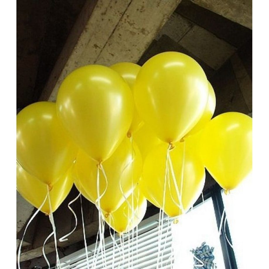 BALON METALİK SARI (10 ADET)