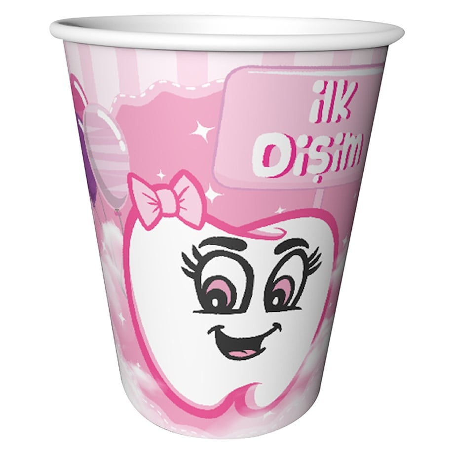BARDAK İLK DİŞİM KIZ 8 ADET BALONEVİ