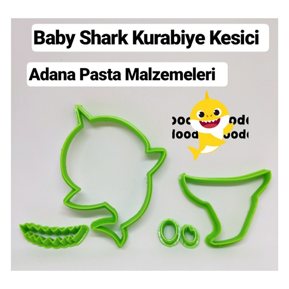 BEBEK KÖPEKBALIĞI BABY SHARK KALIBI