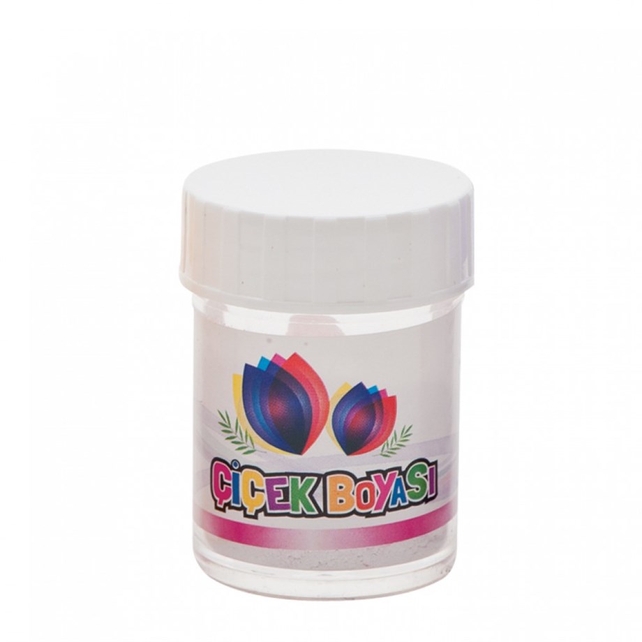 BEYAZ OPAK ÇİÇEK BOYASI 5 GR TOZ BOYA GIDA