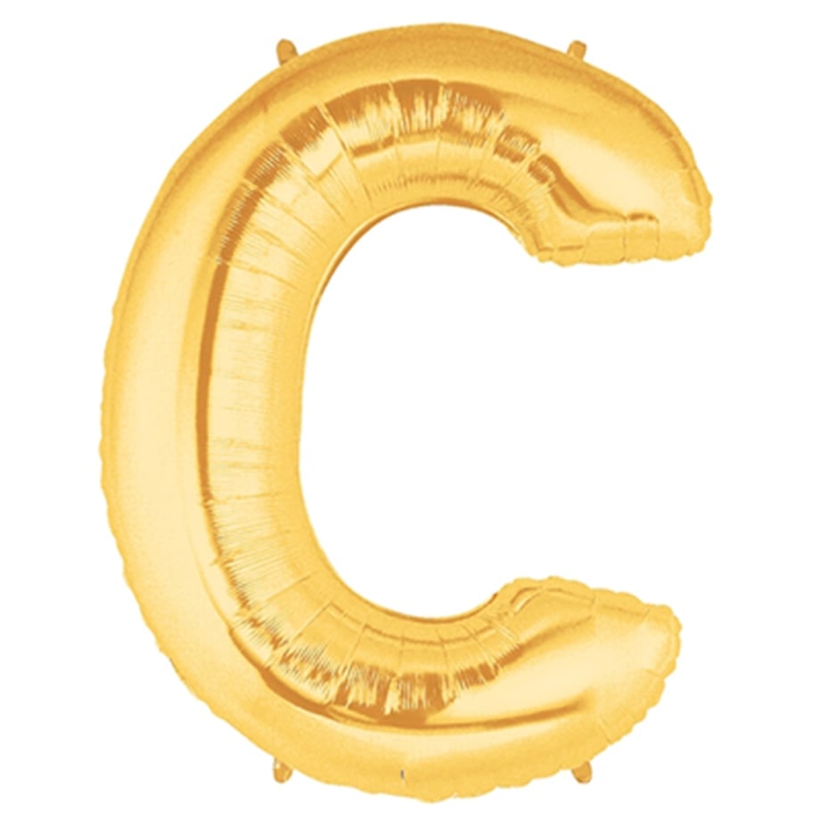 C GOLD 16 INCH FOLYO BALON