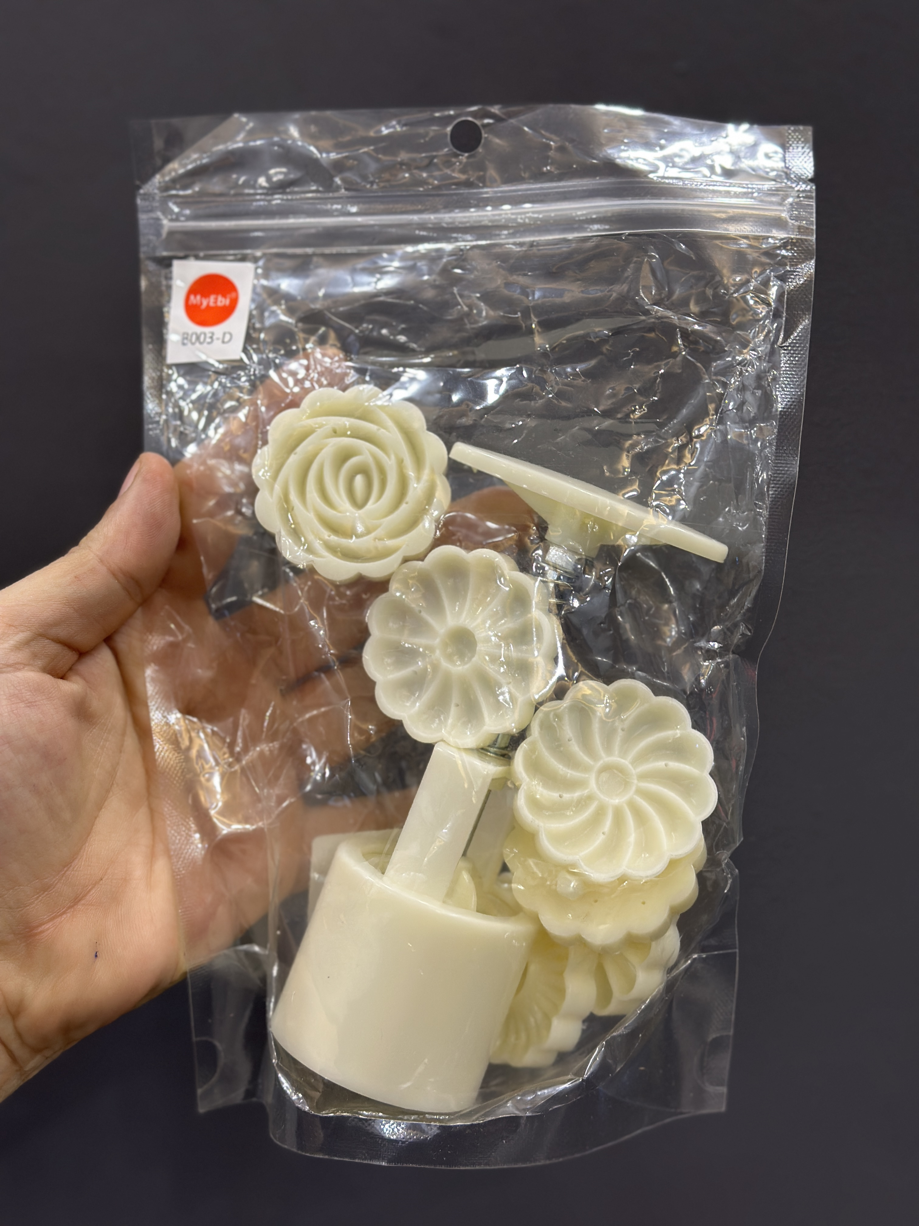 B003-D BİSKÜVİ YAPIM SET 6 PARÇA 4.5 ÇAP