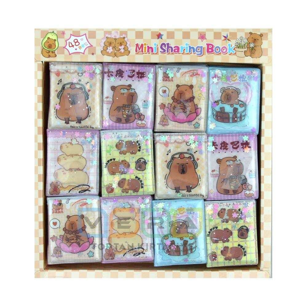 9932306 CAPYBARA MINI SULU STICKER VE DEFTER

