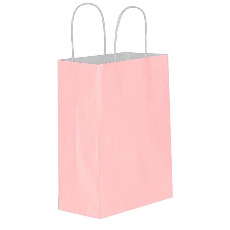 ÇANTA KRAFT 31X41X12 PEMBE | AdanaPastaMalzemeleri.com ÇANTA KRAFT 31X41X12 PEMBE
