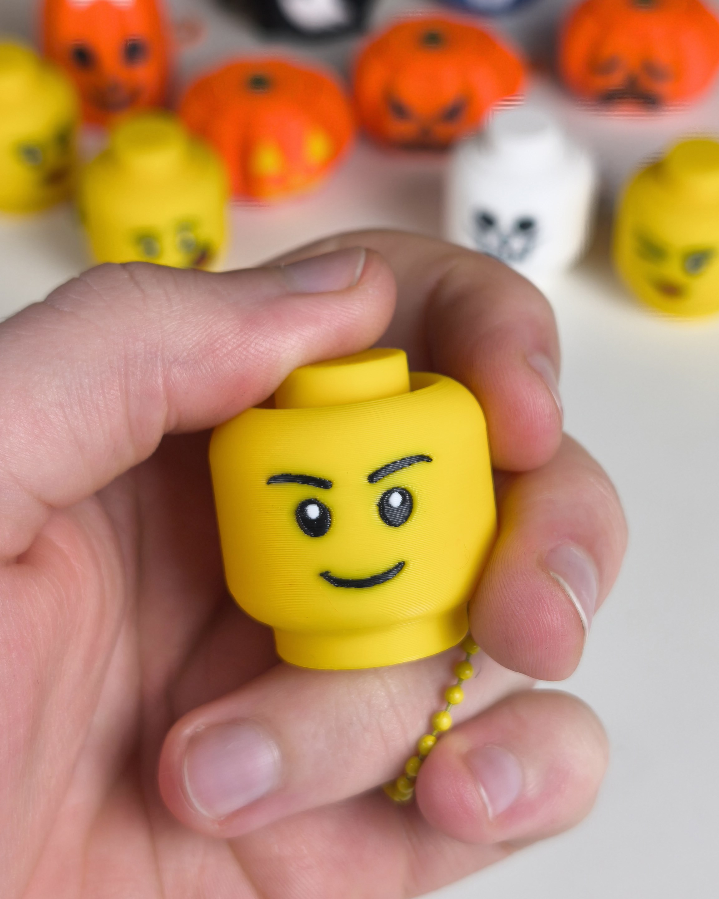 CLIKER LEGO KAFASI ANAHTARLIK MASKOT