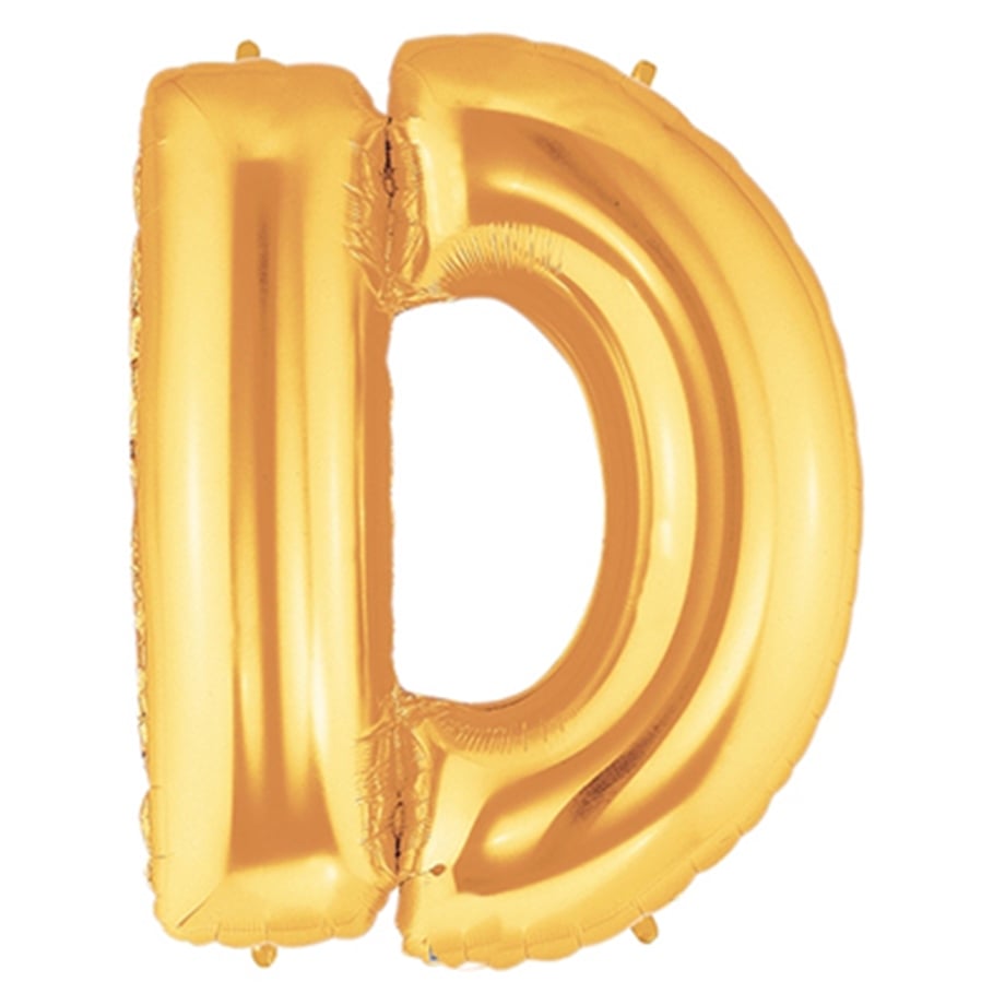 D GOLD 16 INCH FOLYO BALON