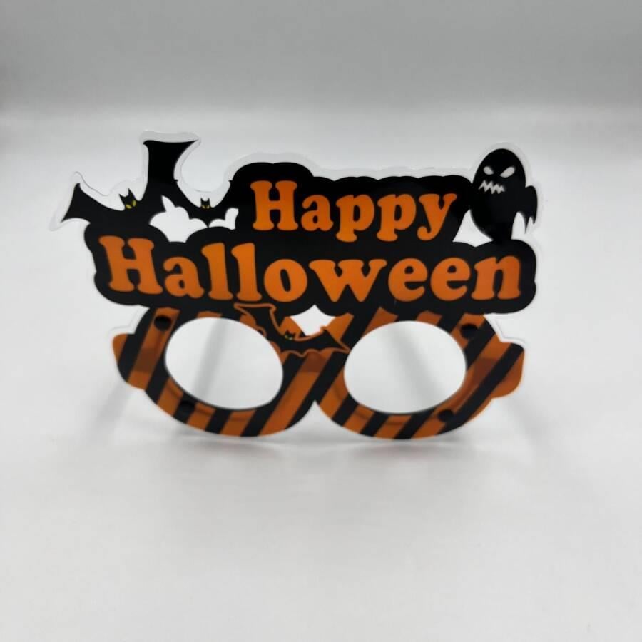 HALLOWEEN YARASA HAYALET BASKILI HAPPY HALLOWEEN GÖZLÜK BRS-4062