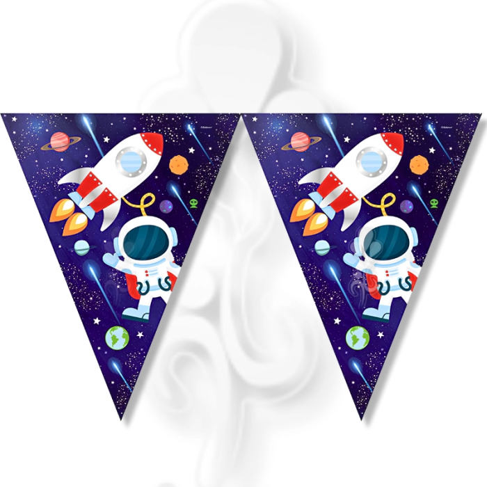KOZMİK GALAKSİ BAYRAK SET 3.2 METRE