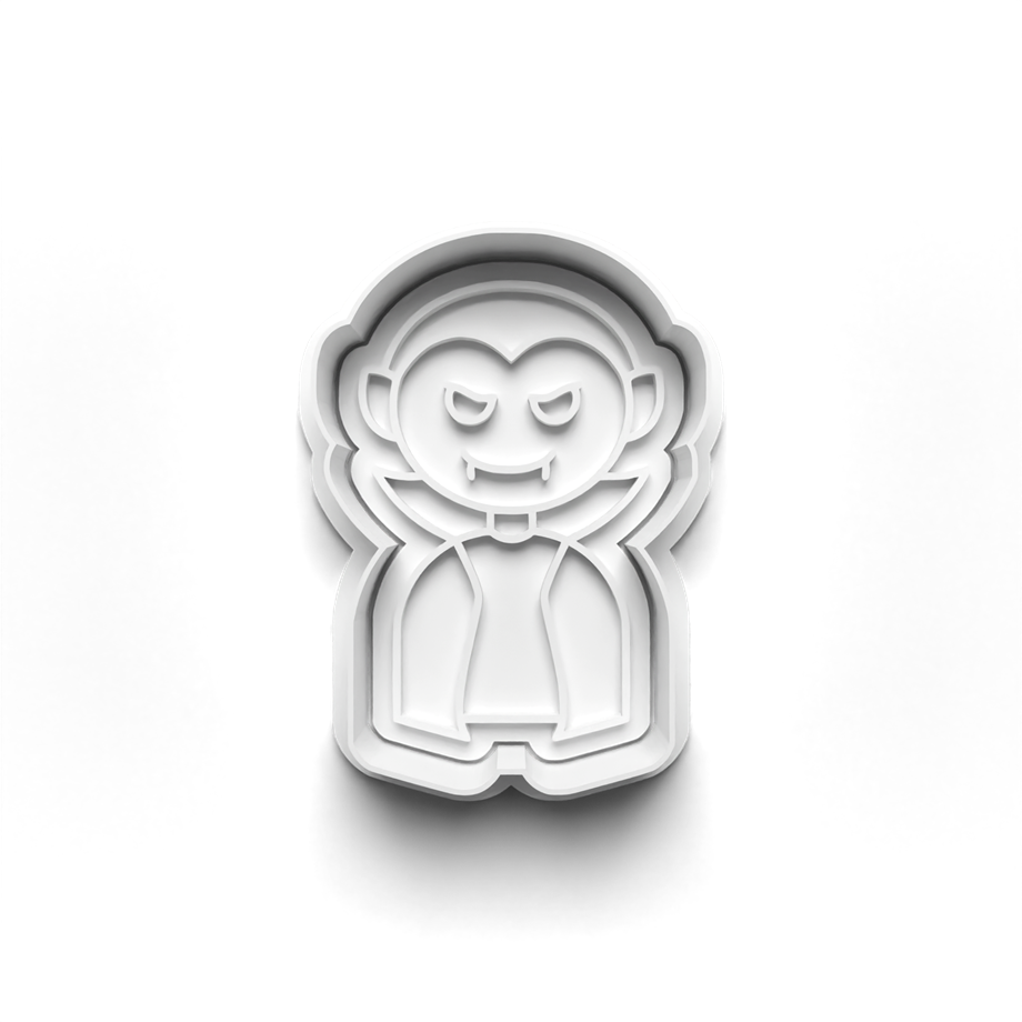 CADILAR HALLOWEEN BAYRAMI VAMPİR KURABİYE KALIBI KESİCİ VE DAMGASI 3D-0694_1