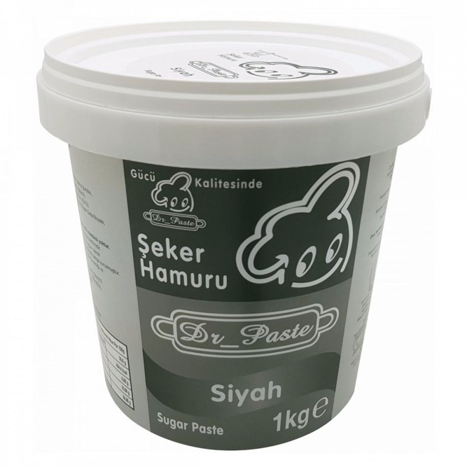 DR PASTE ŞEKER HAMURU SİYAH 1 KG