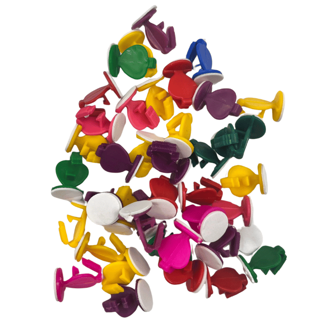 TAVAN KROŞESİ MANDALLI RENKLİ 12 ADET BRS-3394