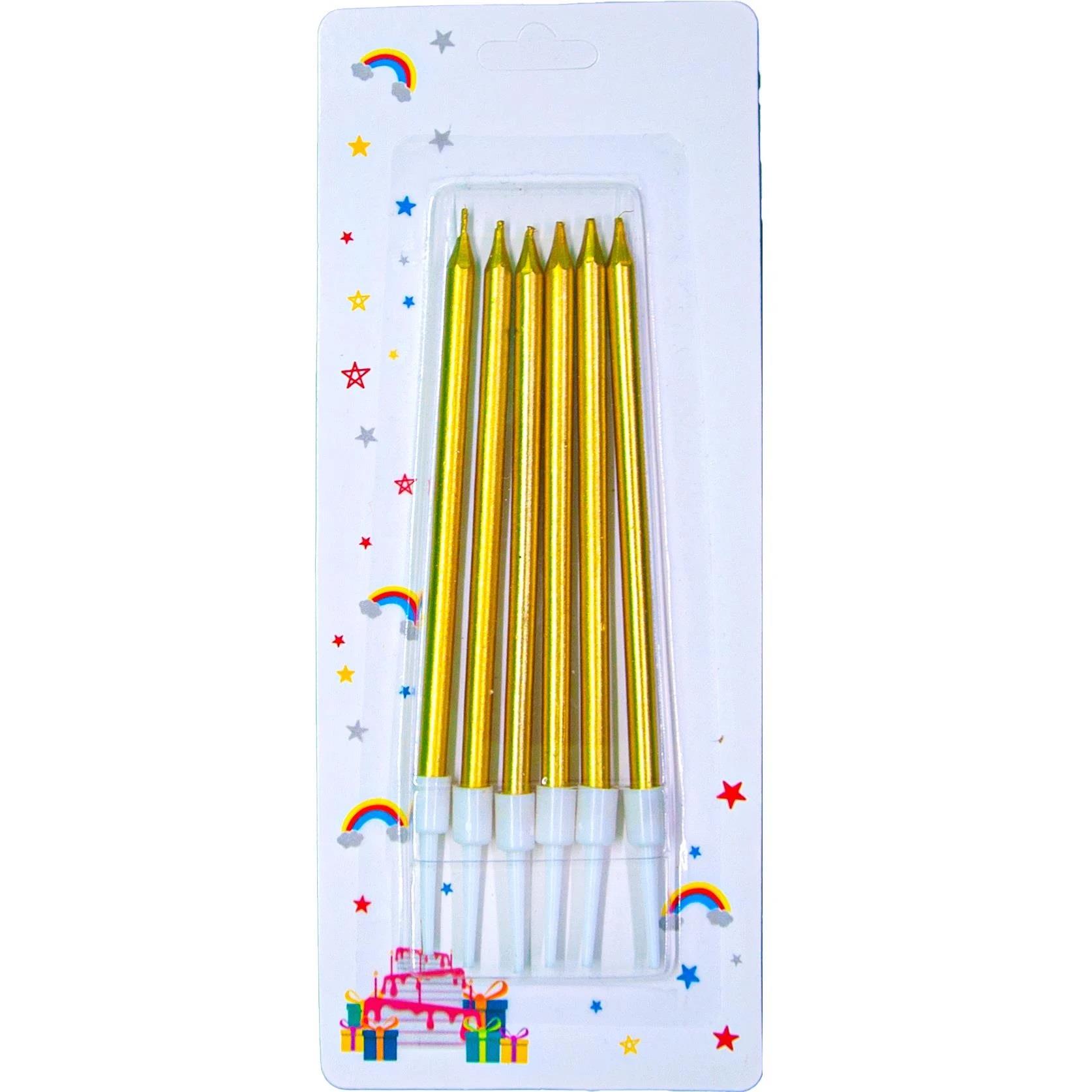 6 LI GOLD MUM 13 CM İKM-A86