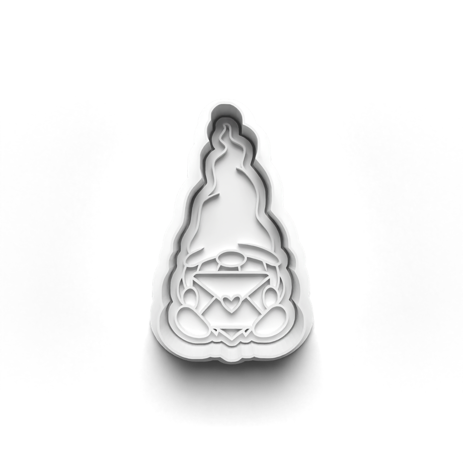 SEVGİLİLER GÜNÜ GNOMES KURABİYE KALIBI KESİCİ VE DAMGASI 3D-0272_2