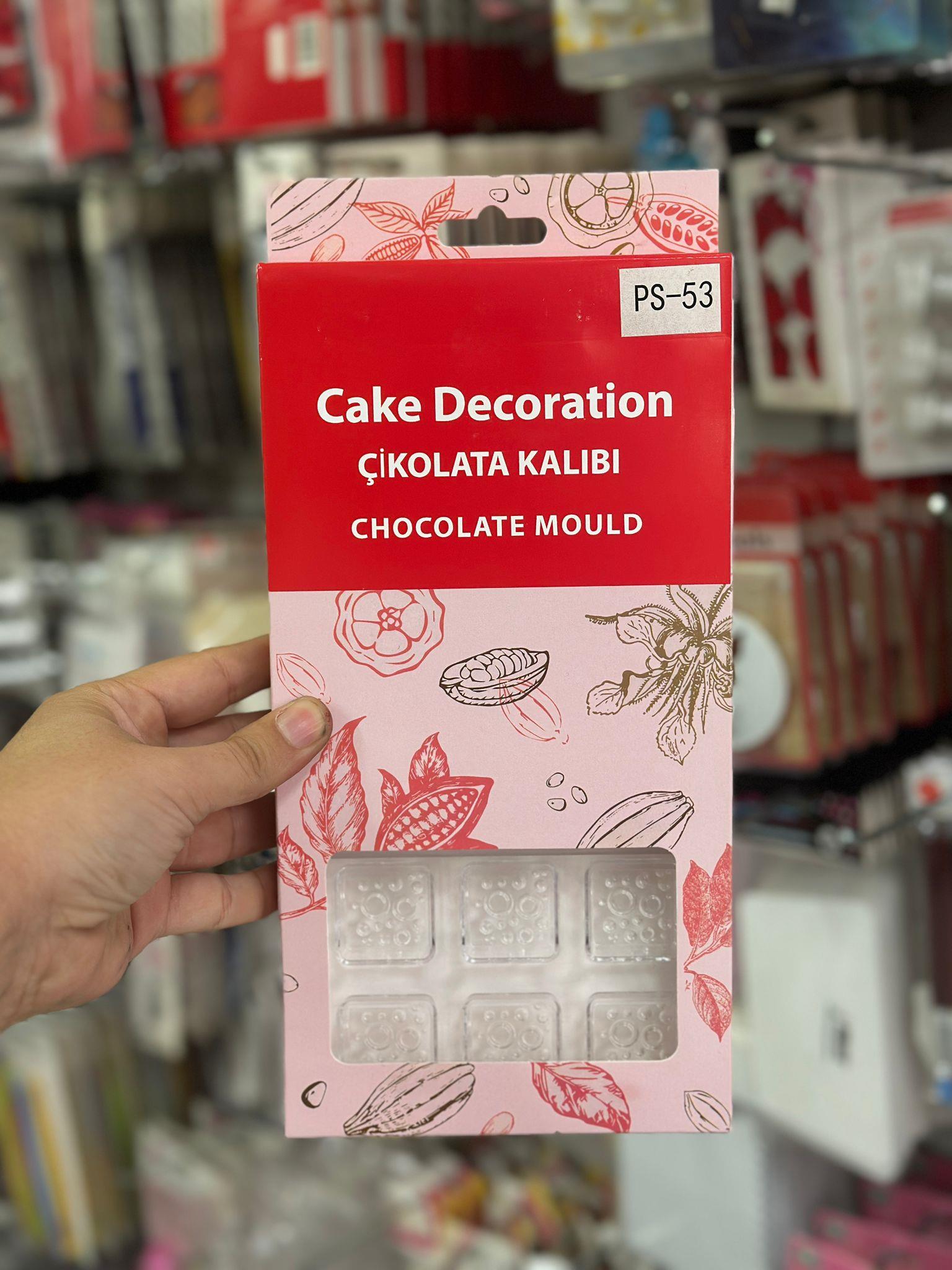 POLİ KARBON ÇİKOLATA KALIBI PS-53