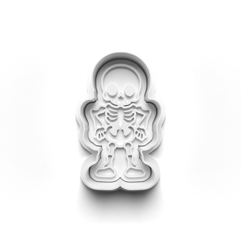 CADILAR HALLOWEEN BAYRAMI İSKELET KURABİYE KALIBI KESİCİ VE DAMGASI 3D-0693_4