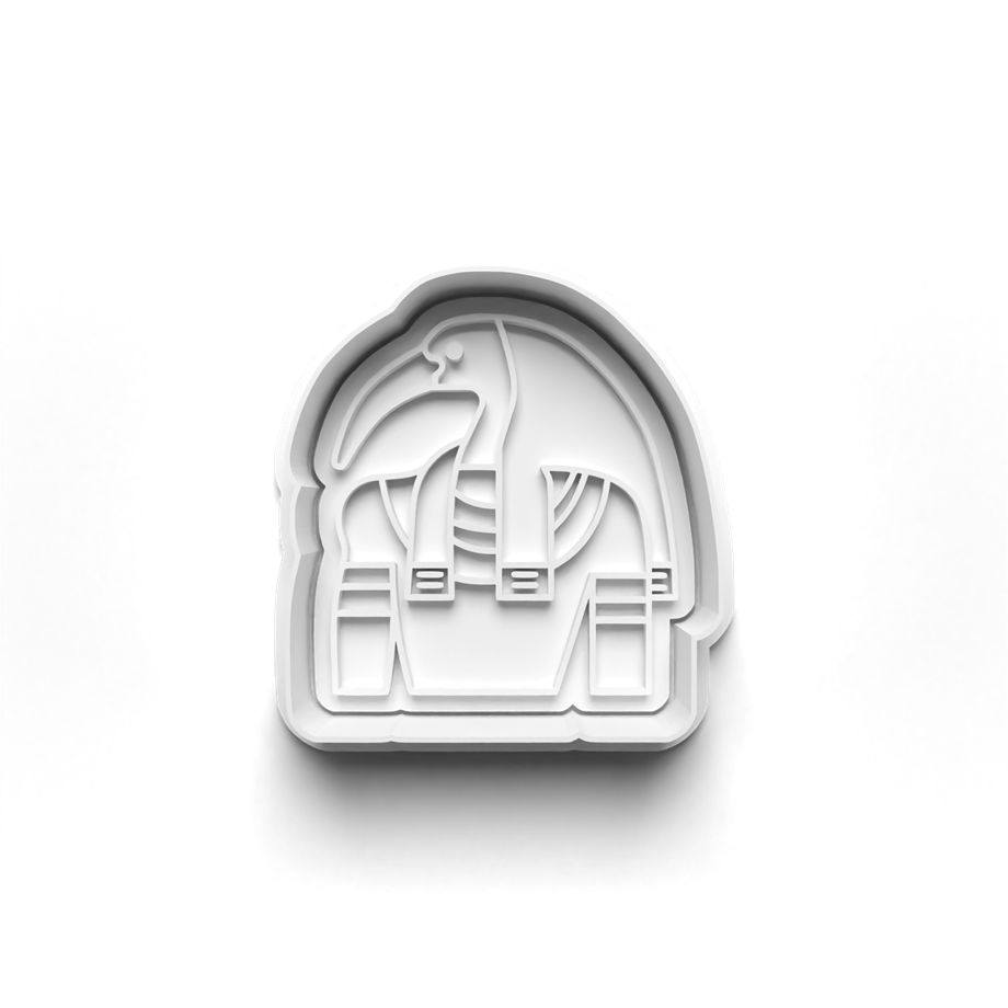 MISIR TANRILARI KURABİYE KALIBI KESİCİ VE DAMGASI 3D-0651_2