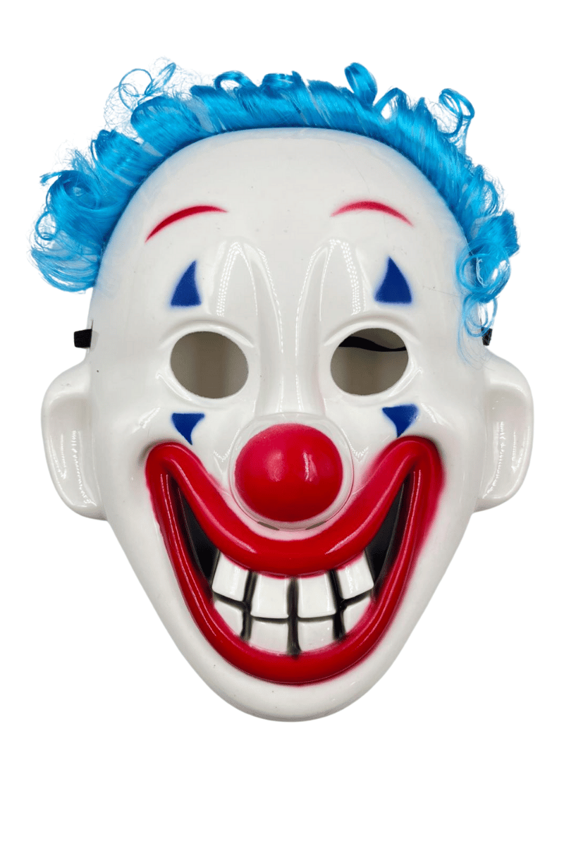 HALLOWEEN PALYAÇO SAÇLI MASKE BRS-4250